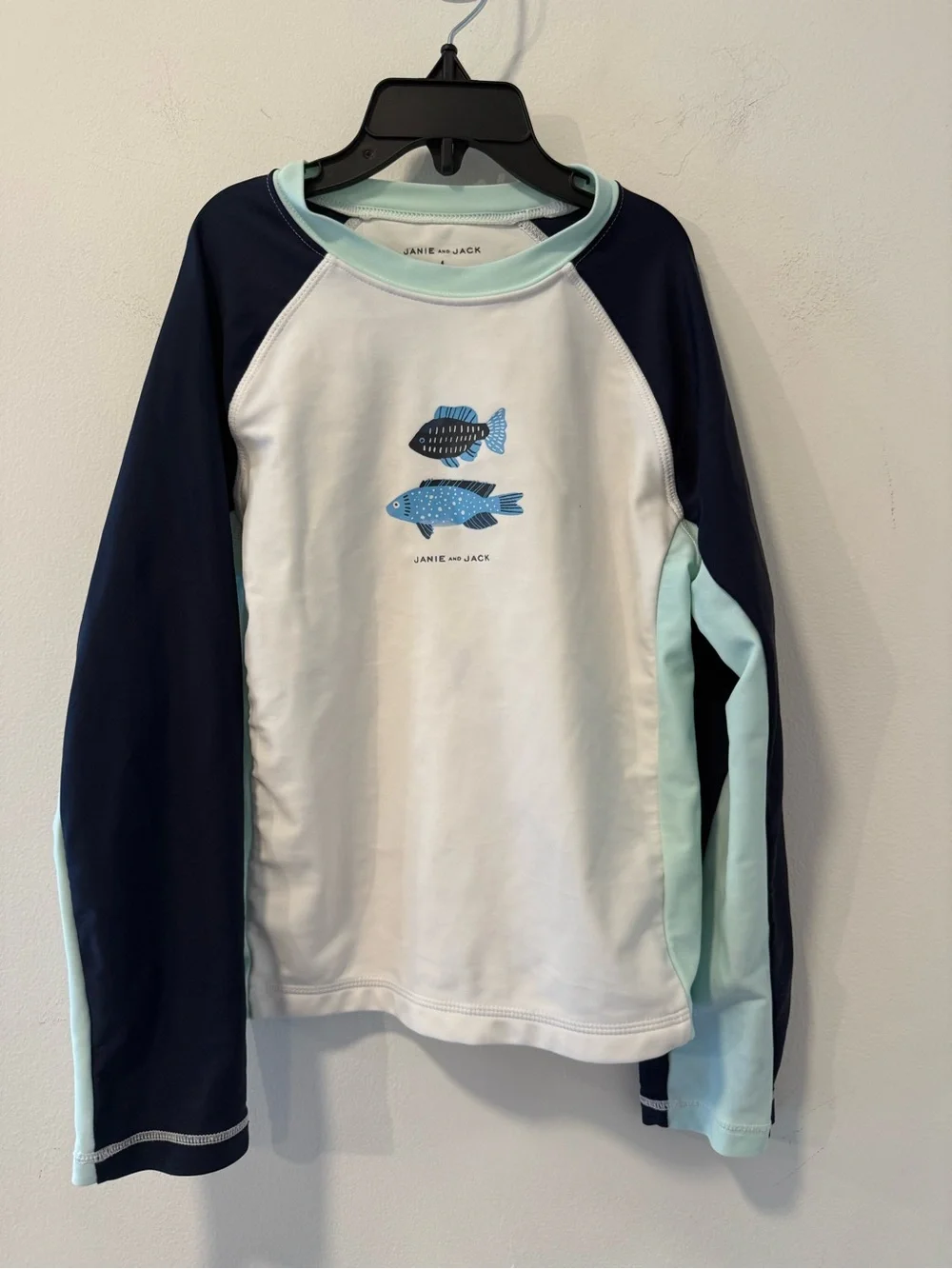 Janie And Jack Rash Guard Size 4 Used #Lux-K1